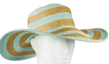 Mint/Natural hat by Merona (at Target)